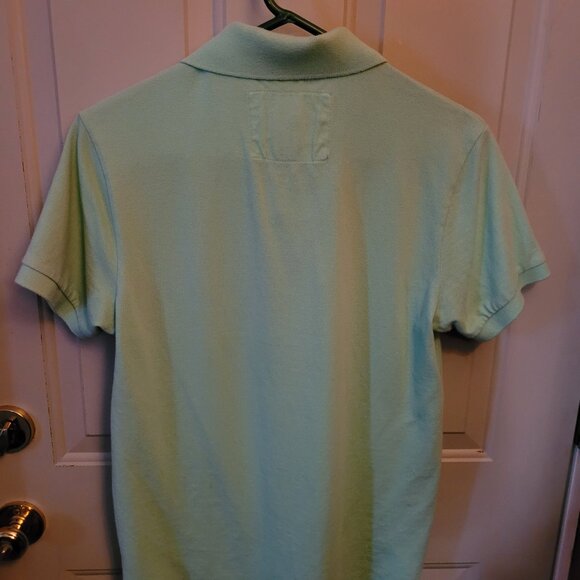 American Eagle Outfitters Light Green Polo Style Shirt Men's Size Medium - Picture 4 of 5